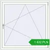 Pricing Tilt-and-Turn 1260x1260 mm REHAU ENERGY-SAVING SYNEGO MD RAL 9016 Traffic white two-sided. Price: 1 631.83 PLN