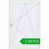 Pricing Tilt-and-Turn 1100x1700 mm REHAU OPTIMUM EURO-DESIGN 70 WALNUT external. Price: 2 325.64 PLN