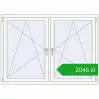Pricing Tilt-and-Turn 1620x1160 mm REHAU ENERGY-SAVING SYNEGO MD CHOCOLATE_BROWN external. Price: 2044,92 zł