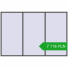 Pricing Tilt-and-Turn 3600x2400 mm REHAU ENERGY-SAVING SYNEGO MD BASALT_GREY two-sided. Price: 7 716.1 PLN