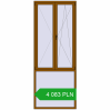 Pricing Tilt-and-Turn 1150x2940 mm REHAU OPTIMUM EURO-DESIGN 70 GOLDEN OAK two-sided. Price: 4 083.44 PLN