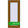 Pricing Tilt-and-Turn 300x700 mm REHAU OPTIMUM EURO-DESIGN 70 GOLDEN OAK two-sided. Price: 279.88 PLN
