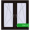 Ustalenie cen Okna rozwierne 1035x1100 mm REHAU ENERGY-SAVING SYNEGO MD BLACK_BROWN dwustronny. Cena: 2359,71 zł