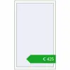 Ustalenie cen Okna skrzydłowe 900x1500 mm ALU STANDARD 72 RAL 9016 Traffic white dwustronny. Cena: 424,54 €