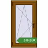 Pricing Tilt-and-Turn 600x1100 mm KORSA OPTIMUM REHAU EURO 70. Price: 248.08 EUR