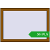 Pricing Tilt-and-Turn 960x660 mm REHAU OPTIMUM EURO-DESIGN 70 GOLDEN OAK two-sided. Price: 564.25 PLN