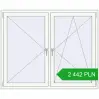 Pricing Tilt-and-Turn 1600x1300 mm REHAU ENERGY-SAVING SYNEGO MD RAL 9016 Traffic white two-sided. Price: 2 441.74 PLN