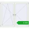 Pricing Tilt-and-Turn 1700x1500 mm REHAU OPTIMUM EURO-DESIGN 70 RAL 9016 Traffic white two-sided. Price: 529,82 €