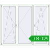 Pricing Tilt-and-Turn 2100x1800 mm REHAU ENERGY-SAVING SYNEGO MD RAL 9016 Traffic white two-sided. Price: 1 061.13 EUR
