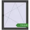 Pricing Tilt-and-Turn 1290x1430 mm KORSA ENERGY-SAVING REHAU SYNEGO MD. Price: 778.8 EUR