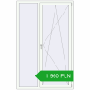 Pricing Tilt-and-Turn 1320x2080 mm REHAU OPTIMUM EURO-DESIGN 70 RAL 9016 Traffic white two-sided. Price: 1 960.01 PLN