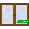 Ustalenie cen Okna skrzydłowe 1815x1460 mm REHAU ENERGY-SAVING SYNEGO MD GOLDEN OAK dwustronny. Cena: 3868,17 zł