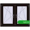 Ustalenie cen Okna skrzydłowe 1035x815 mm REHAU ENERGY-SAVING SYNEGO MD BLACK_BROWN dwustronny. Cena: 1619,71 zł