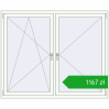 Ustalenie cen Okna skrzydłowe 1740x1420 mm EPSILON OPTIMA RAL 9016 Traffic white dwustronny. Cena: 1167,20 zł