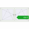 Ustalenie cen Okna skrzydłowe 1770x890 mm REHAU ENERGY-SAVING SYNEGO MD ANTHRACITE_GREY_STRUKTURAL zewnętrzny. Cena: 426,20 €