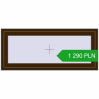 Pricing Tilt-and-Turn 1400x600 mm REHAU OPTIMUM EURO-DESIGN 70 DARK_OAK two-sided. Price: 1 290.41 PLN