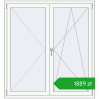 Ustalenie cen Okna skrzydłowe 1400x1500 mm REHAU OPTIMUM EURO-DESIGN 70 RAL 9016 Traffic white dwustronny. Cena: 1888,55 zł