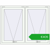 Ustalenie cen Okna skrzydłowe 1400x1100 mm REHAU ENERGY-SAVING SYNEGO MD RAL 9016 Traffic white dwustronny. Cena: 405,14 €