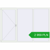 Pricing Tilt-and-Turn 2700x1900 mm REHAU OPTIMUM EURO-DESIGN 70 RAL 9016 Traffic white two-sided. Price: 2 959.44 PLN