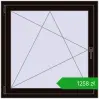 Ustalenie cen Okna skrzydłowe 1000x1000 mm REHAU OPTIMUM EURO-DESIGN 70 BLACK_BROWN dwustronny. Cena: 1258,31 zł