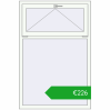 Pricing Tilt-and-Turn 1000x1500 mm REHAU OPTIMUM EURO-DESIGN 70 RAL 9016 Traffic white two-sided. Price: 225,92 €