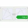 Pricing Tilt-and-Turn 1650x875 mm REHAU ENERGY-SAVING SYNEGO MD BLACK_ULTI-MATT external. Price: 1767,68 zł