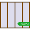 Pricing Tilt-and-Turn 2000x1800 mm REHAU OPTIMUM EURO-DESIGN 70 GOLDEN OAK two-sided. Price: 2 902.37 PLN