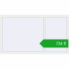 Ustalenie cen Okna skrzydłowe 2300x1300 mm KORSA BRILLANT DESIGN. Cena: 733,71 €
