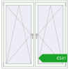 Pricing Tilt-and-Turn 1500x1550 mm REHAU ENERGY-SAVING SYNEGO MD GOLDEN OAK external. Price: 541,12 €