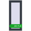 Pricing Tilt-and-Turn 300x700 mm REHAU OPTIMUM EURO-DESIGN 70 ANTHRACITE_GREY_STRUKTURAL two-sided. Price: 279.88 PLN
