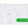 Pricing Tilt-and-Turn 2000x1500 mm REHAU OPTIMUM EURO-DESIGN 70 RAL 9016 Traffic white two-sided. Price: 2 877.23 PLN