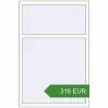 Pricing Tilt-and-Turn 1000x1500 mm KORSA OPTIMUM REHAU EURO 70. Price: 315.98 EUR