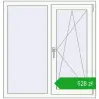 Pricing Tilt-and-Turn 1050x1100 mm EPSILON OPTIMA RAL 9016 Traffic white two-sided. Price: 527,64 zł