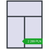 Ustalenie cen Okna skrzydłowe 1500x2000 mm REHAU OPTIMUM EURO-DESIGN 70 ANTHRACITE_GREY_STRUKTURAL dwustronny. Cena: 2 288.87 PLN
