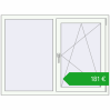 Ustalenie cen Okna skrzydłowe 1350x1000 mm EPSILON OPTIMA RAL 9016 Traffic white dwustronny. Cena: 180,90 €
