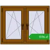 Pricing Tilt-and-Turn 1005x785 mm REHAU ENERGY-SAVING SYNEGO MD GOLDEN OAK two-sided. Price: 1595,54 zł