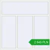 Pricing Tilt-and-Turn 1800x1800 mm REHAU ENERGY-SAVING SYNEGO MD RAL 9016 Traffic white two-sided. Price: 2 644.69 PLN