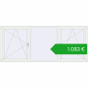 Ustalenie cen Okna skrzydłowe 3080x1290 mm KORSA ENERGY-SAVING REHAU SYNEGO MD. Cena: 1083,26 €