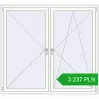 Pricing Tilt-and-Turn 1700x1560 mm REHAU ENERGY-SAVING SYNEGO MD RAL 9016 Traffic white two-sided. Price: 3 236.75 PLN