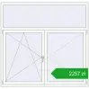 Ustalenie cen Okna rozwierne 1820x1750 mm REHAU OPTIMUM EURO-DESIGN 70 RAL 9016 Traffic white dwustronny. Cena: 2257,13 zł