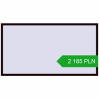 Pricing Tilt-and-Turn 2400x1300 mm REHAU OPTIMUM EURO-DESIGN 70 CHOCOLATE_BROWN two-sided. Price: 2 185.36 PLN