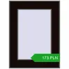 Pricing Tilt-and-Turn 300x400 mm REHAU OPTIMUM EURO-DESIGN 70 BLACK_BROWN two-sided. Price: 172.83 PLN