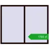Pricing Tilt-and-Turn 1730x1400 mm REHAU OPTIMUM EURO-DESIGN 70 CHOCOLATE_BROWN two-sided. Price: 1784,52 zł