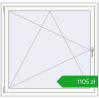 Ustalenie cen Okna skrzydłowe 1250x1200 mm CLASICTHERM 70 DARK_OAK zewnętrzny. Cena: 1104,91 zł