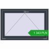 Pricing Tilt-and-Turn 1150x750 mm REHAU OPTIMUM EURO-DESIGN 70 ANTHRACITE_GREY_STRUKTURAL two-sided. Price: 1 343.21 PLN