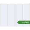 Pricing Tilt-and-Turn 2500x2000 mm KORSA OPTIMUM REHAU EURO 70. Price: 979.83 EUR