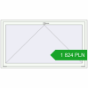 Pricing Tilt-and-Turn 1800x1000 mm REHAU ENERGY-SAVING SYNEGO MD RAL 9016 Traffic white two-sided. Price: 1 824.06 PLN