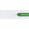 Pricing Tilt-and-Turn 3600x1100 mm KORSA OPTIMUM REHAU EURO 70. Price: 783.46 EUR