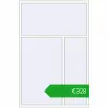 Pricing Tilt-and-Turn 1500x2250 mm REHAU OPTIMUM EURO-DESIGN 70 RAL 9016 Traffic white two-sided. Price: 328,49 €
