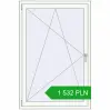 Pricing Tilt-and-Turn 1000x1500 mm REHAU ENERGY-SAVING SYNEGO MD RAL 9016 Traffic white two-sided. Price: 1 532.05 PLN